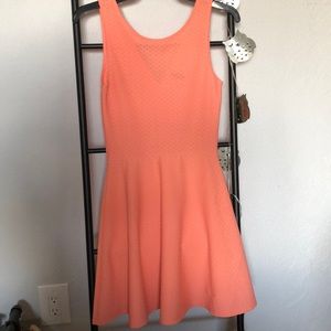 H&M Peach/Coral Skater Dress